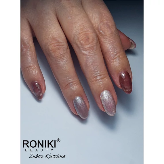 Roniki Variety magic cat eye gél lakk 02 - mágnesezhető