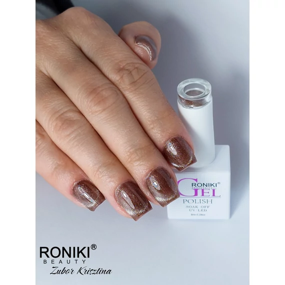 Roniki Variety magic cat eye gél lakk 02 - mágnesezhető