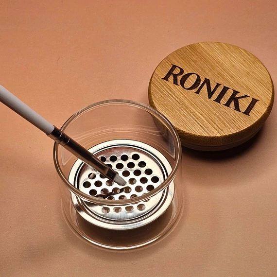 Roniki ecsetmosó tégely