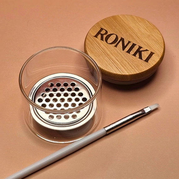 Roniki ecsetmosó tégely