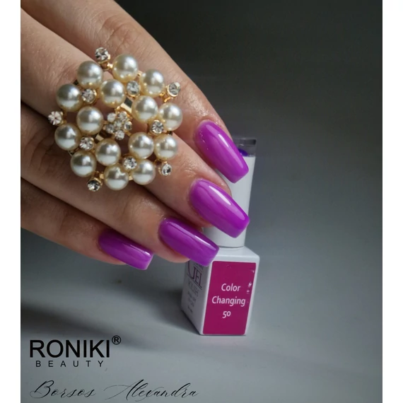 Roniki Color changing széria - 50 thermo gél lakk 