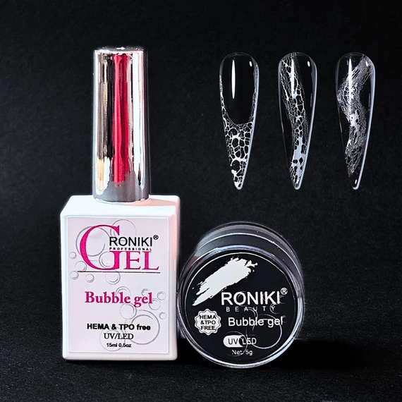 Roniki Bubble gél csomag - white - hema free