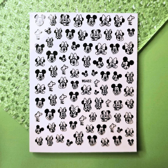 Roniki mesefigurás matrica - öntapadó - Mickey