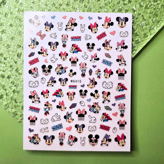 Roniki mesefigurás matrica - öntapadó - Mickey