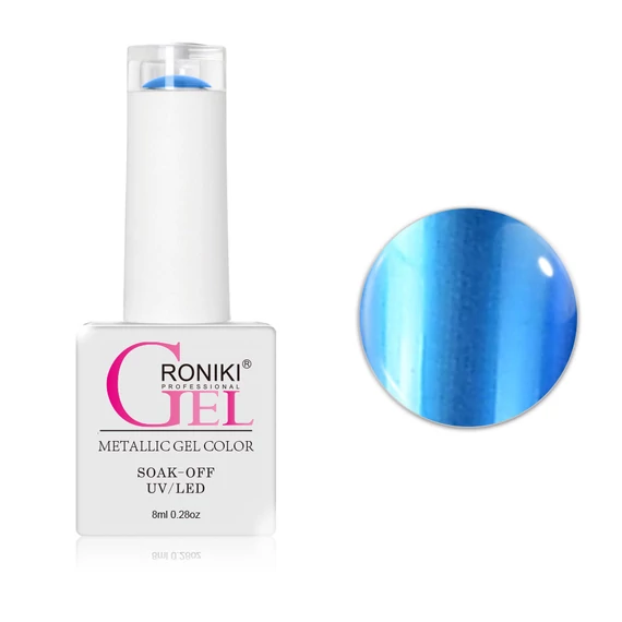 Roniki Metallic gél 15 - kék