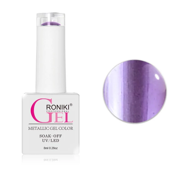 Roniki Metallic gél 18 - lila