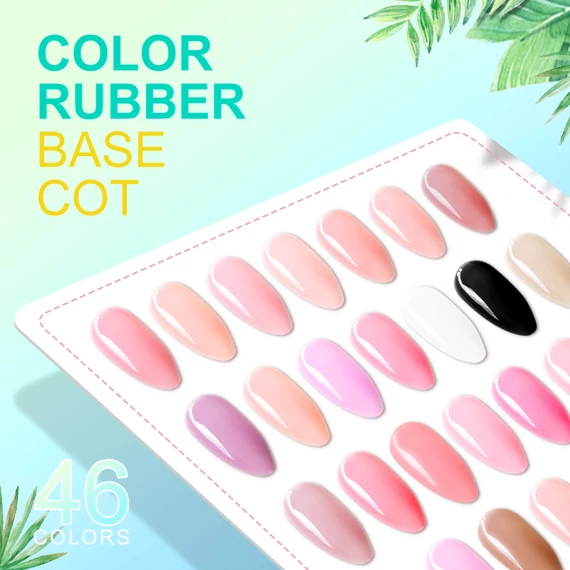 Roniki Hema & TPO free Rubber base  - clear