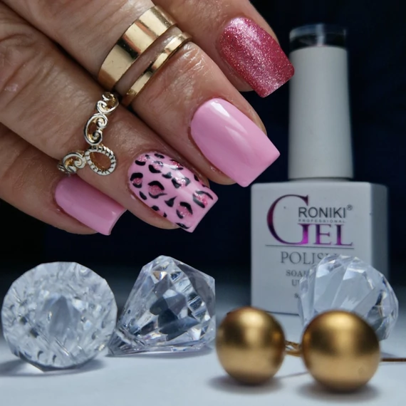 Roniki Pink széria TPO free - 08 gél lakk