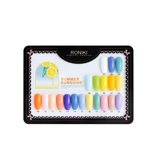 Roniki Summer sunshine széria TPO free - 04 gél lakk
