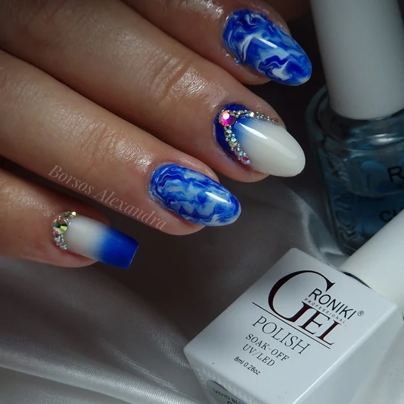 Roniki Vivid blue széria TPO free - 05 gél lakk