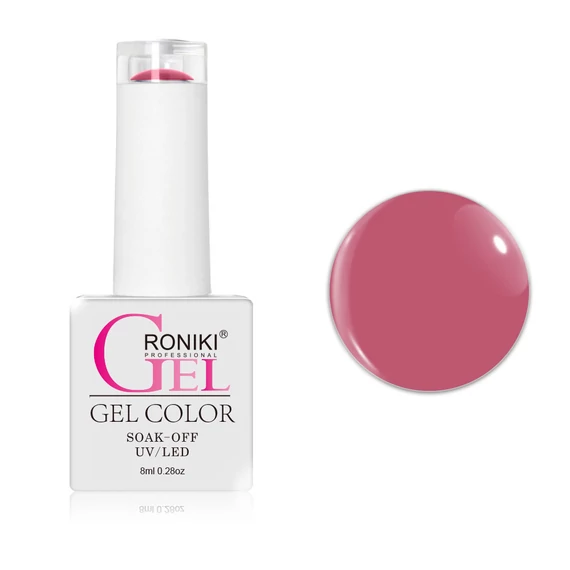 Roniki Rose red széria - 01 gél lakk