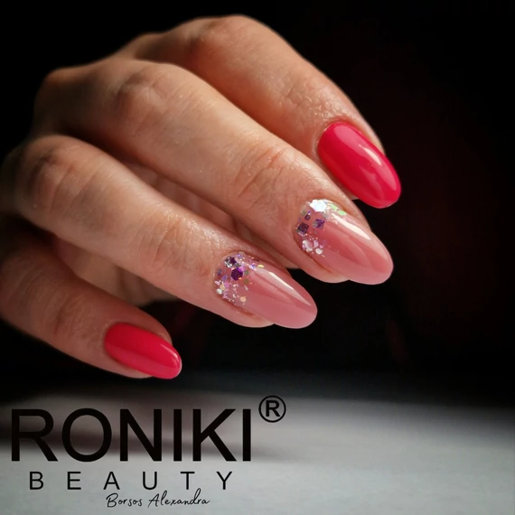 Roniki Rose red széria - 03 gél lakk