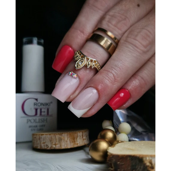 Roniki Rose red széria - 12 gél lakk