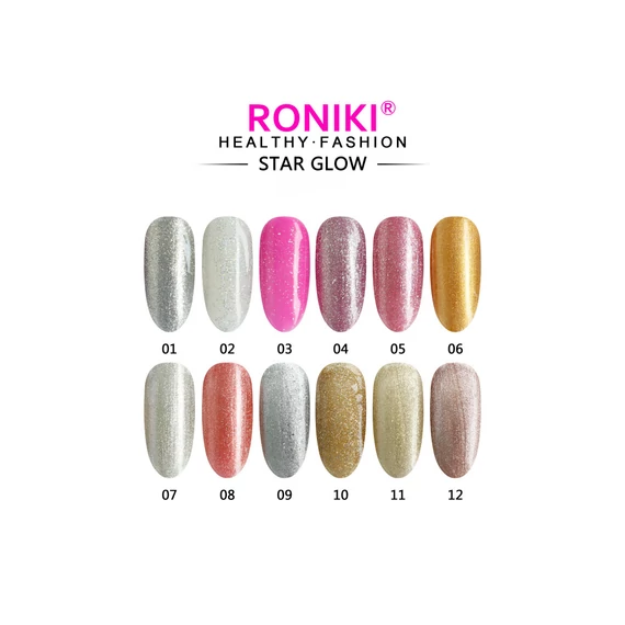 Roniki Star glow széria TPO free - 01 gél lakk
