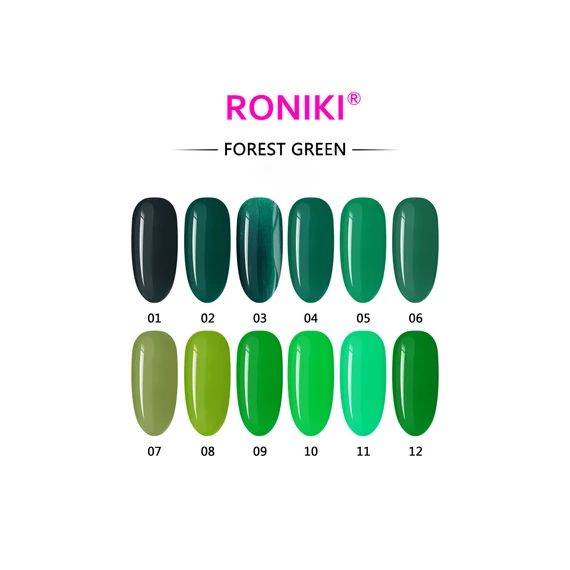 Roniki Forest green széria TPO free - 04 gél lakk