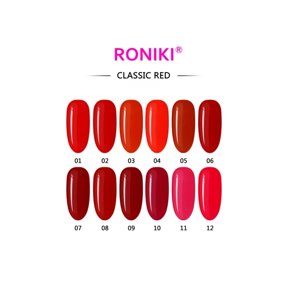 Roniki Classic red széria - 03 gél lakk