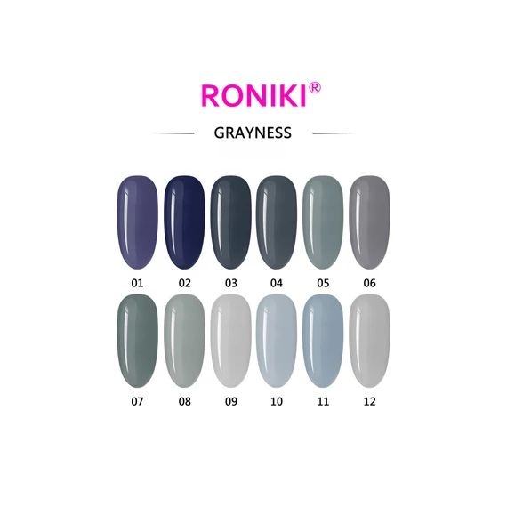 Roniki Greyness széria TPO free - 04 gél lakk