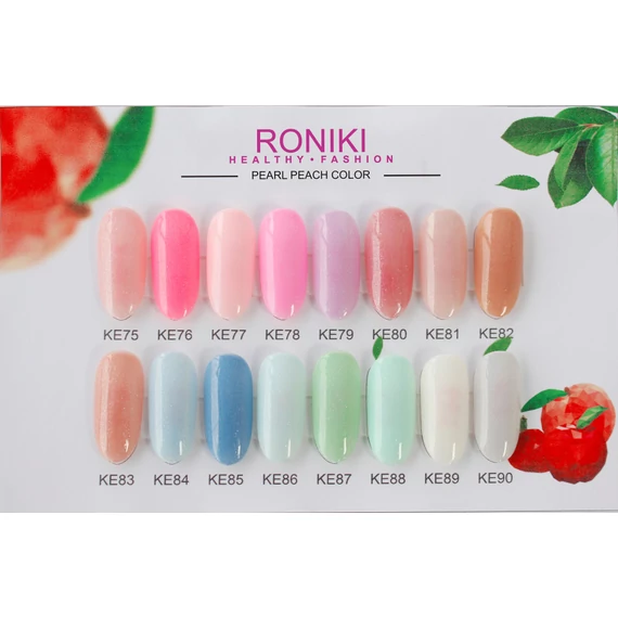 Roniki Pearl peach széria TPO free - 01 gél lakk