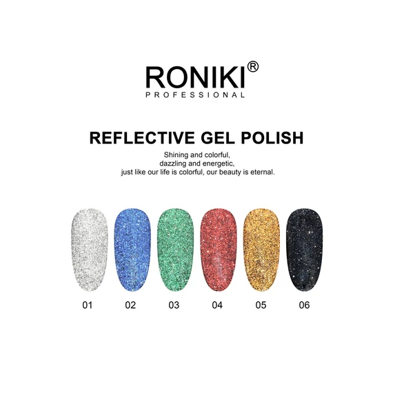Roniki Rock & disco széria TPO free - 02 gél lakk
