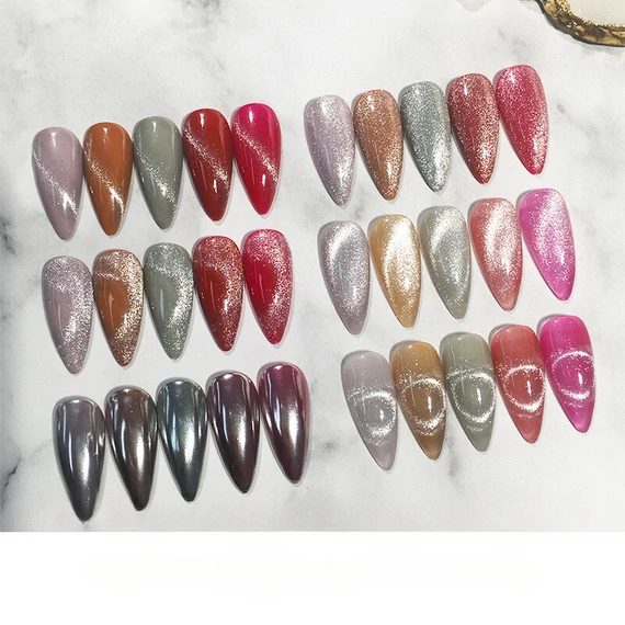 Silver cat eye pigment