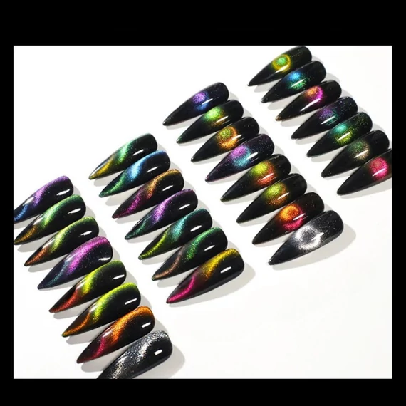 5D chameleon cat eye pigment 09