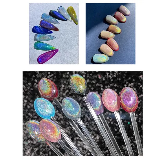 Rainbow cat eye pigment