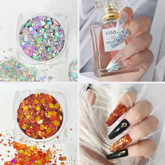 Holographic chunky glitter 01