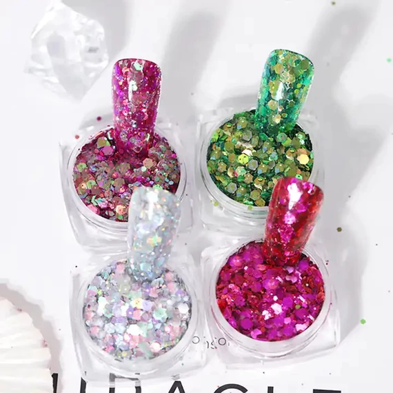 Holographic chunky glitter 01