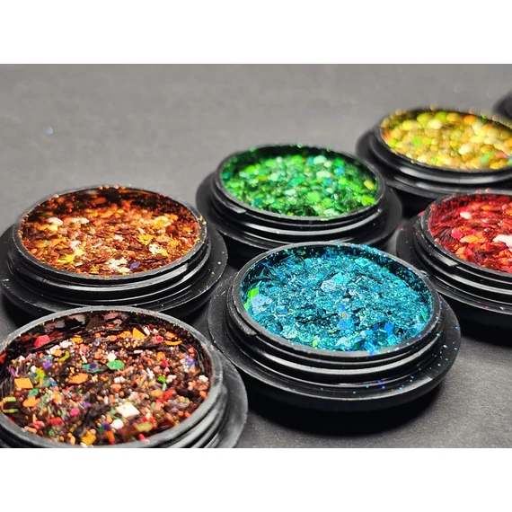 Mix chunky glitter 12