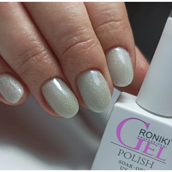 Roniki Holographic cat's eye TPO free gél lakk - mágnesezhető
