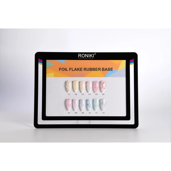 Roniki TPO free Foil flake rubber base  08
