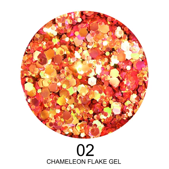 Roniki Chameleon flake gél - 02 - 5g