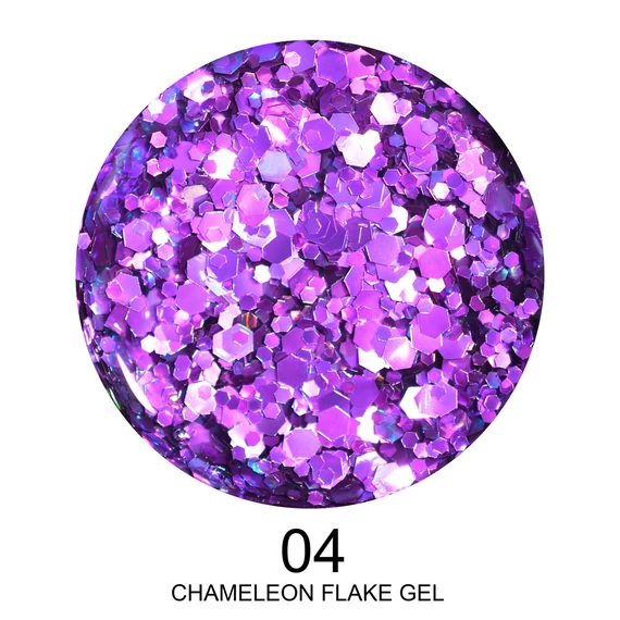 Roniki TPO free Chameleon flake gél - 04 - 5g