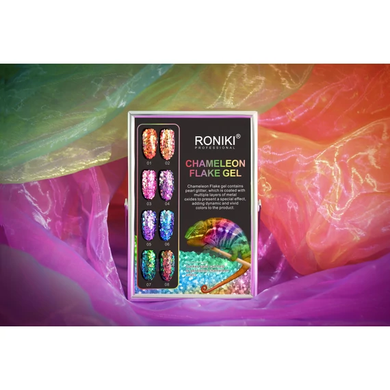 Roniki Chameleon flake gél - 08 - 5g