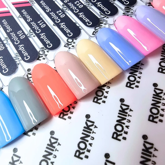 Roniki Candy color gél lakk színminta