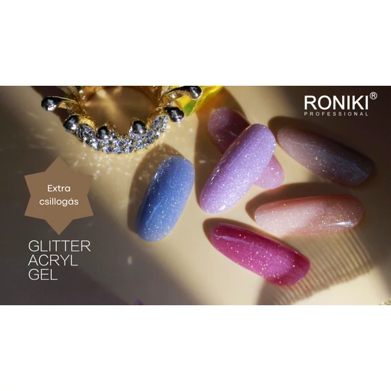 Roniki TPO free glitter poly gel - 05 - 30g