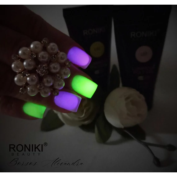 Roniki TPO free sötétben világító poly gel - 07 - 30g