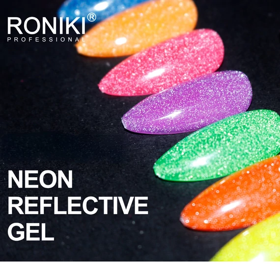 Roniki Neon reflektív széria TPO free - 08 sárga reflektív gél lakk