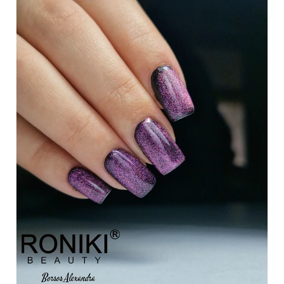 Roniki Fantasy sprite cat eye gél lakk 04 - mágnesezhető