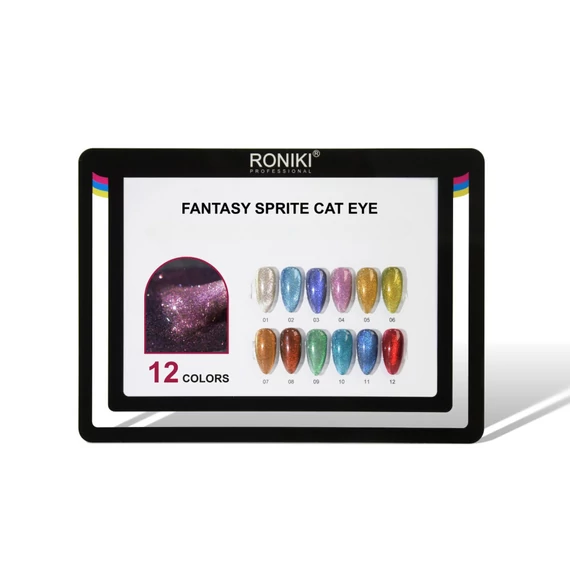 Roniki Fantasy sprite cat eye TPO free gél lakk 07 - mágnesezhető