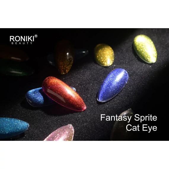 Roniki Fantasy sprite cat eye gél lakk 12 - mágnesezhető