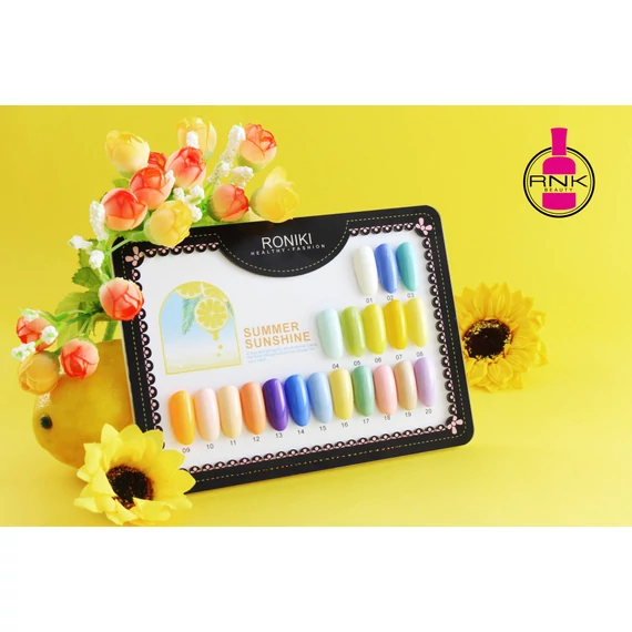 Roniki Summer sunshine széria TPO free - 16 gél lakk