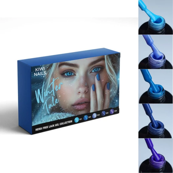 LACK GEL KIT WINTER TALE 4ML - GÉLLAKK SZETT