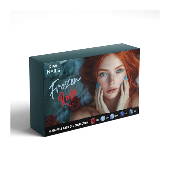 LACK GEL KIT FROZEN ROSE 8ML - GÉLLAKK SZETT