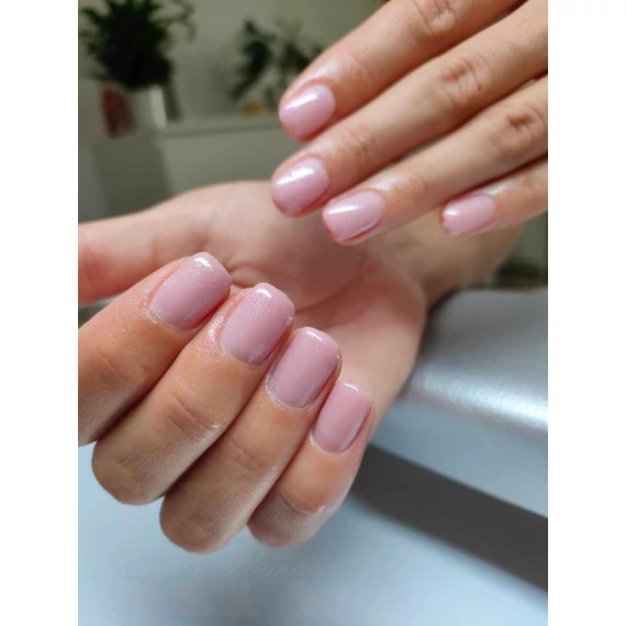 Flexi Hard Gel Cover Pearl Pink - erősített géllakk alap