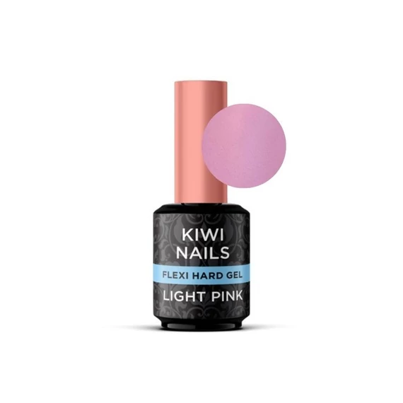 FLEXI HARD LIGHT PINK - erősített géllakk alap