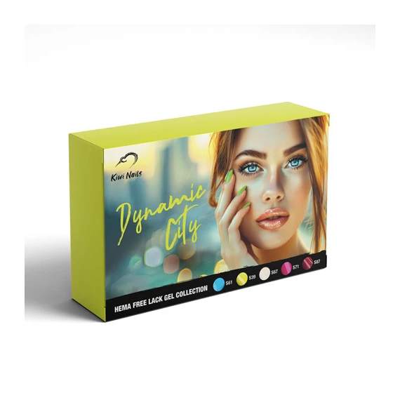 LackGel Kit Dynamic City 8 ml – gél lakk szett