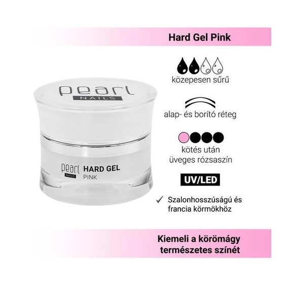 Hard Pink Gel - 15ml
