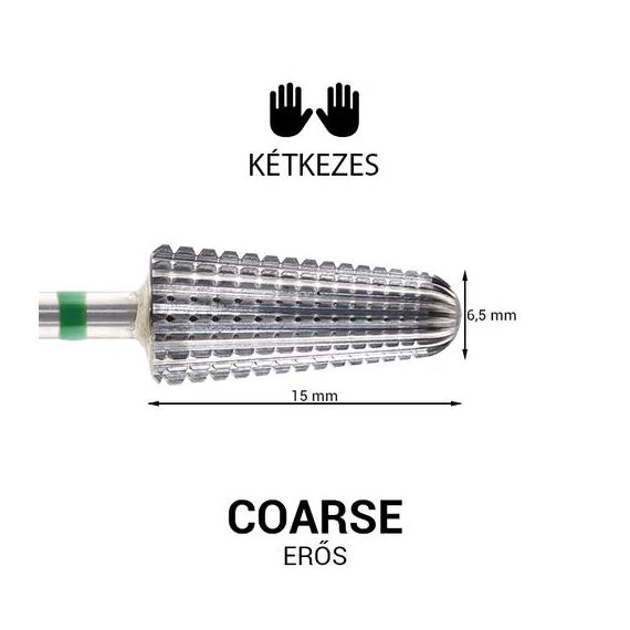 VOLCANO karbid csiszolófej - KÉTKEZES - Coarse