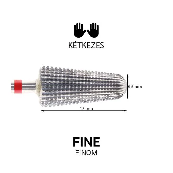 VOLCANO karbid csiszolófej - KÉTKEZES - Fine